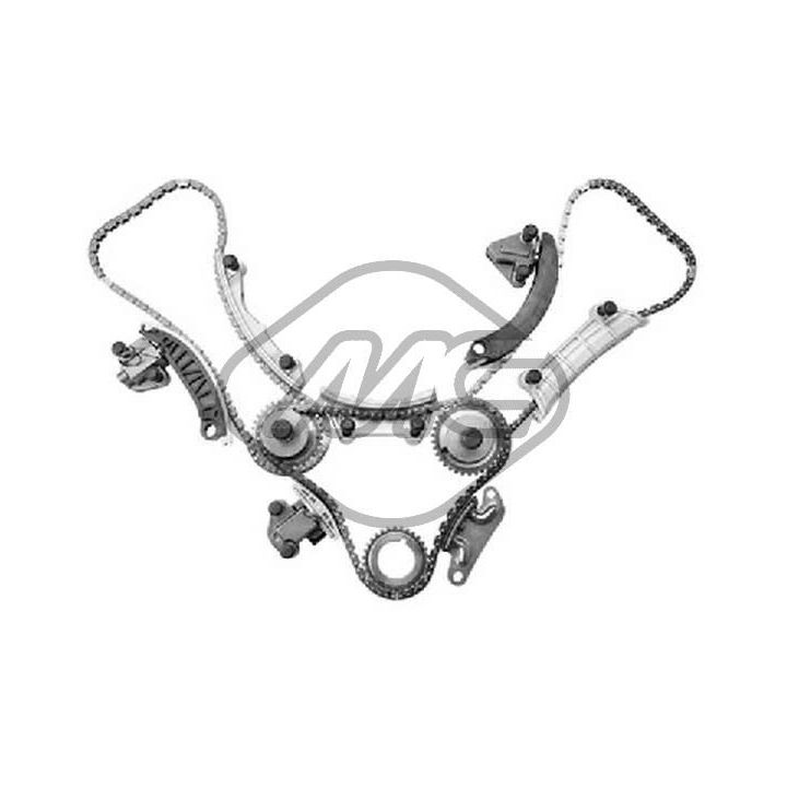 Paskirstymo grandinės komplektas Metalcaucho 51429