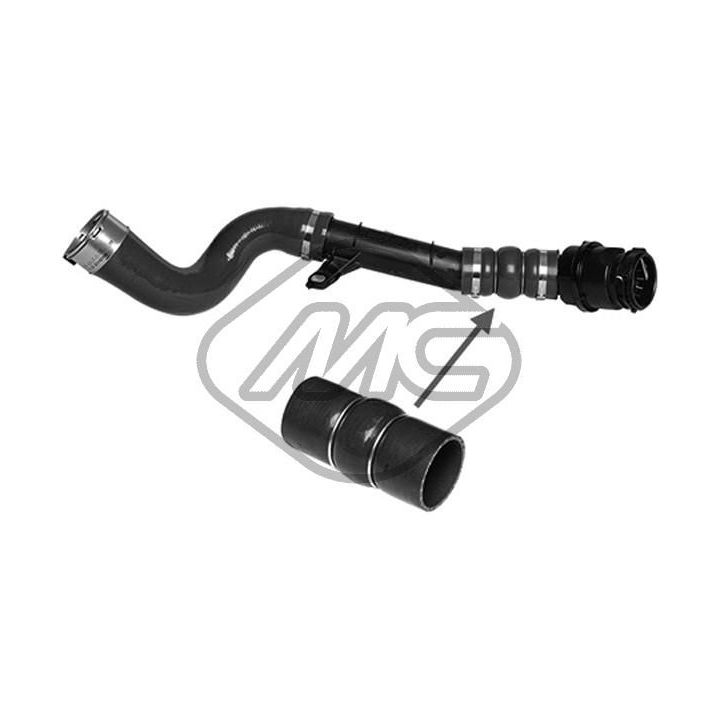 Kompresoriaus padavimo žarna Metalcaucho 09977