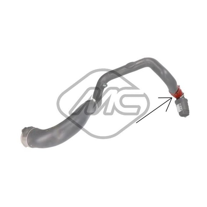 Kompresoriaus padavimo žarna Metalcaucho 97789