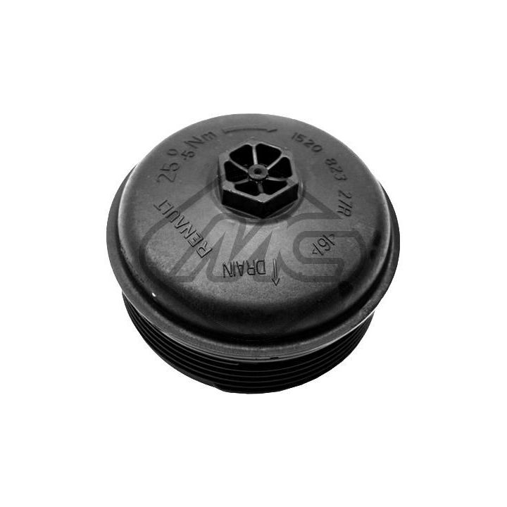 Dangtis, alyvos filtro korpusas Metalcaucho 38843