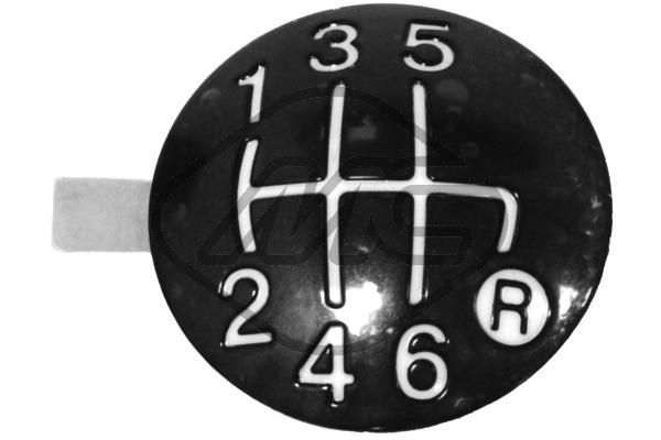 Pavarų svirties galvelė Metalcaucho 65050