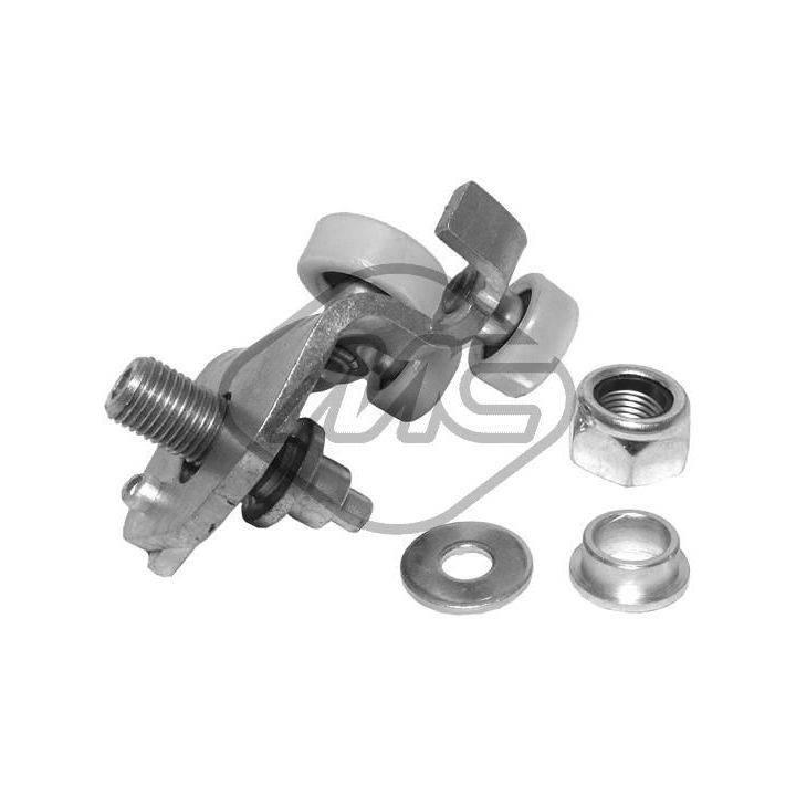 Ritinėlio kreiptuvas, atstumiamos durys Metalcaucho 06504