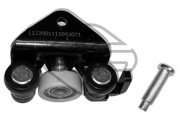 Ritinėlio kreiptuvas, atstumiamos durys Metalcaucho 43071