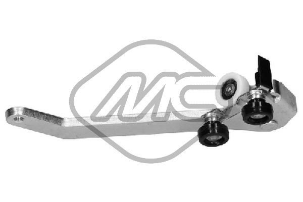 Ritinėlio kreiptuvas, atstumiamos durys Metalcaucho 43787