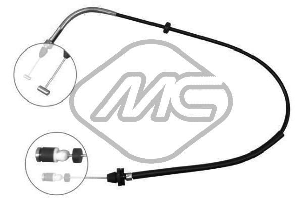 Akceleratoriaus trosas Metalcaucho 80420