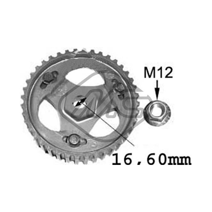 Pavara, įpurškimo siurblys Metalcaucho 05623