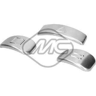 Pedalų padelių rinkinys Metalcaucho 57815