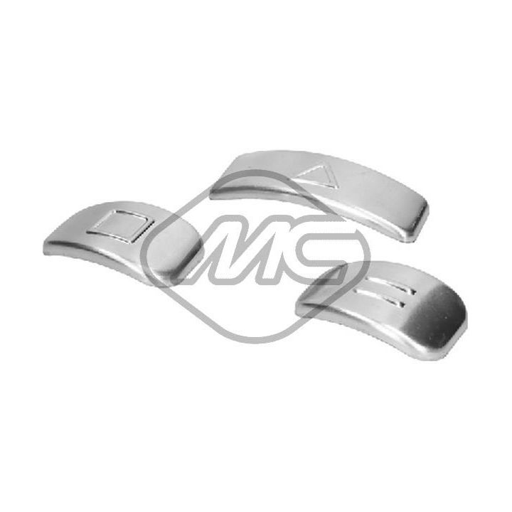 Pedalų padelių rinkinys Metalcaucho 57815