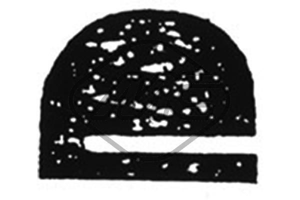 Guminis profilis, įrankių vežimėlis Metalcaucho 43533