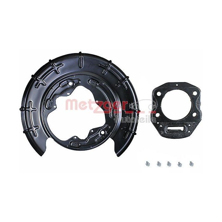 Apsauginis skydas, stabdžių diskas METZGER 6115122