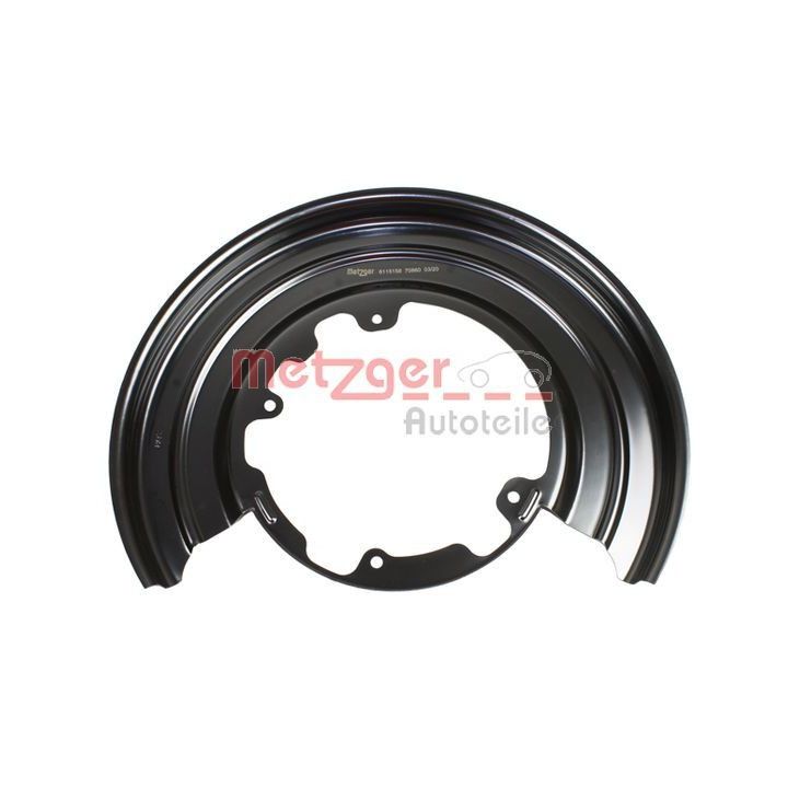 Apsauginis skydas, stabdžių diskas METZGER 6115158