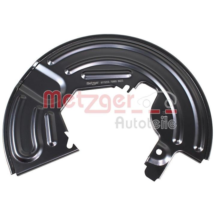 Apsauginis skydas, stabdžių diskas METZGER 6115255