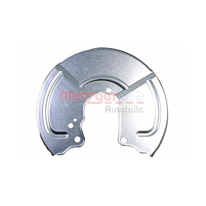 Apsauginis skydas, stabdžių diskas METZGER 6115421