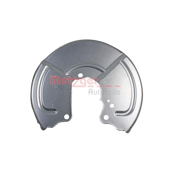 Apsauginis skydas, stabdžių diskas METZGER 6115422