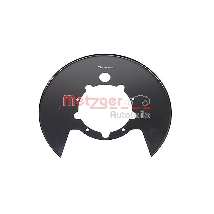 Apsauginis skydas, stabdžių diskas METZGER 6115501