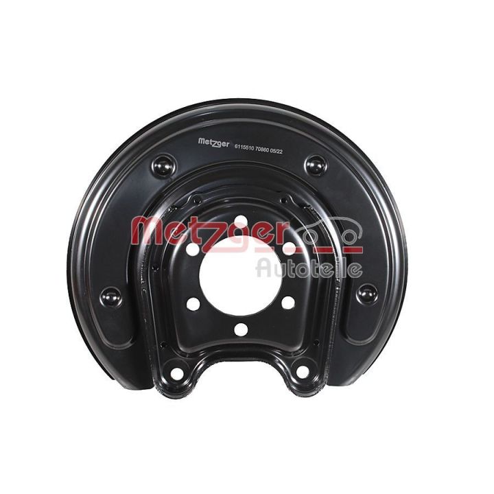 Apsauginis skydas, stabdžių diskas METZGER 6115510