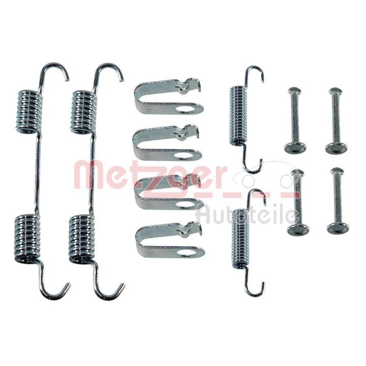 Priedų komplektas, stovėjimo stabdžių trinkelės METZGER 105-0078