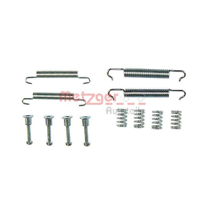 Priedų komplektas, stovėjimo stabdžių trinkelės METZGER 105-0621