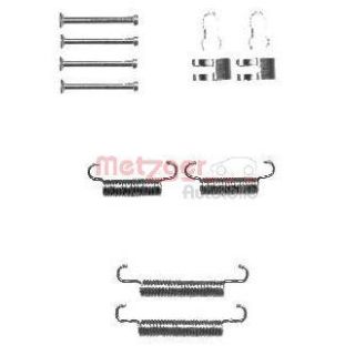 Priedų komplektas, stovėjimo stabdžių trinkelės METZGER 105-0839