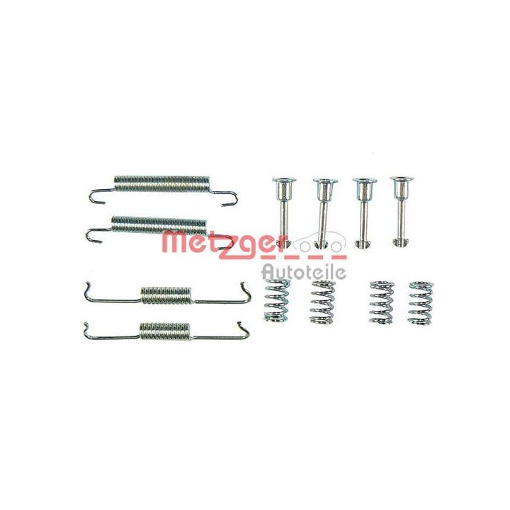 Priedų komplektas, stovėjimo stabdžių trinkelės METZGER 105-0841