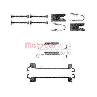 Priedų komplektas, stovėjimo stabdžių trinkelės METZGER 105-0875