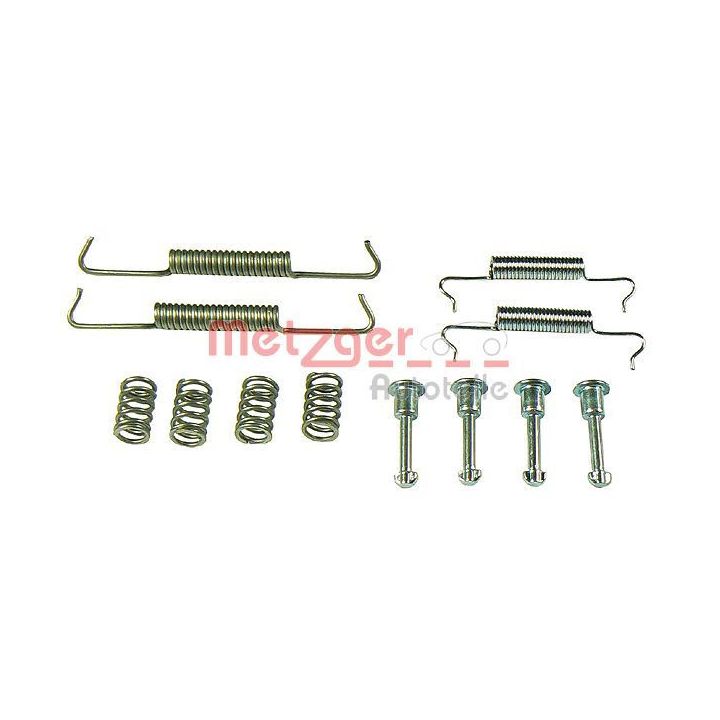 Priedų komplektas, stovėjimo stabdžių trinkelės METZGER 105-0877