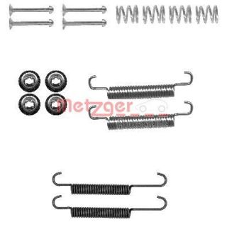 Priedų komplektas, stovėjimo stabdžių trinkelės METZGER 105-0893