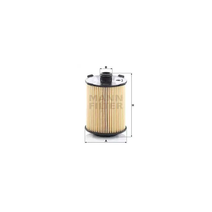 ALYVOS FILTRAS MANN-FILTER HU 8014 z