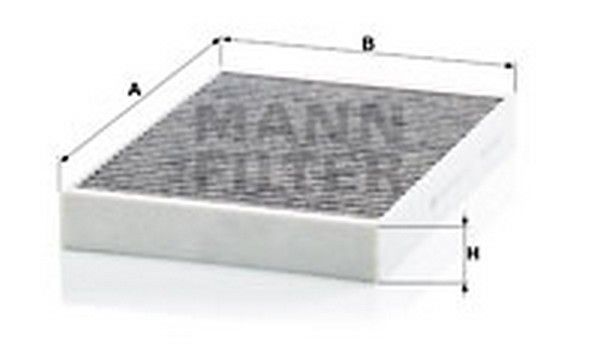 Salono filtras MANN-FILTER CUK 34 003