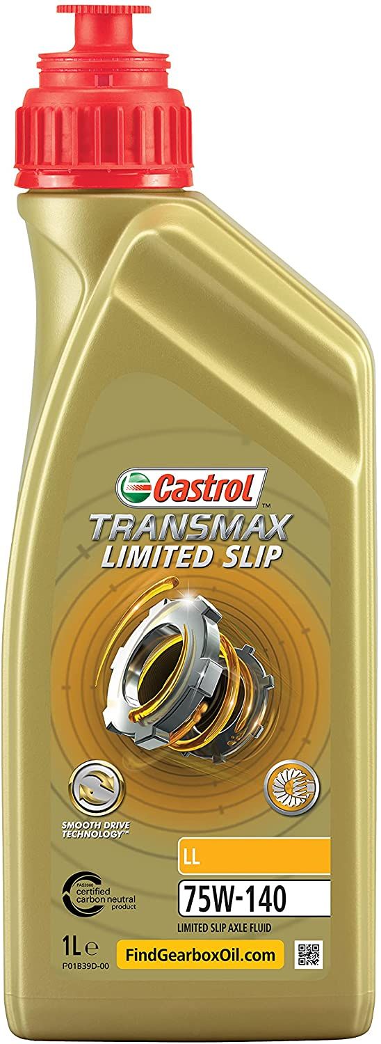 TRANSMISINĖ ALYVA CASTROL 75W140 TRANSMAX LIMITED SLIP  ( LS ) 1L