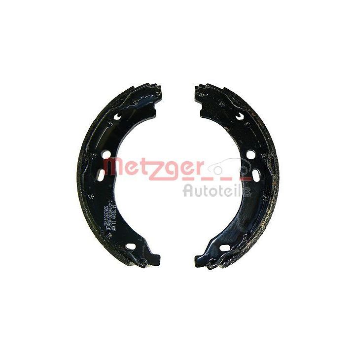 Stabdžių trinkelių komplektas, stovėjimo stabdis METZGER KR 215