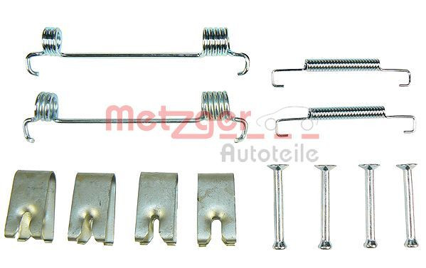 Stabdžių trinkelių komplektas, stovėjimo stabdis METZGER KR 215