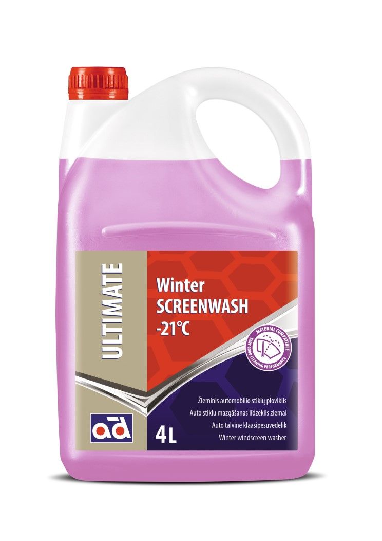 LANGŲ PLOVIMO SKYSTIS ŽIEMINIS -21°C ULTIMATE 4L ( PREKĖ NESIUNČIAMA PER SIUNTŲ TARNYBAS )