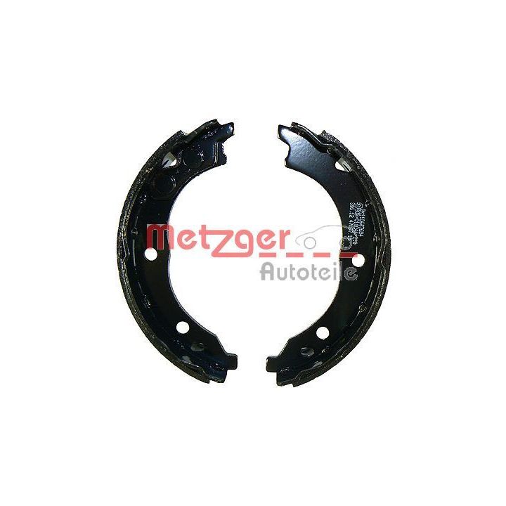 Stabdžių trinkelių komplektas, stovėjimo stabdis METZGER KR 947