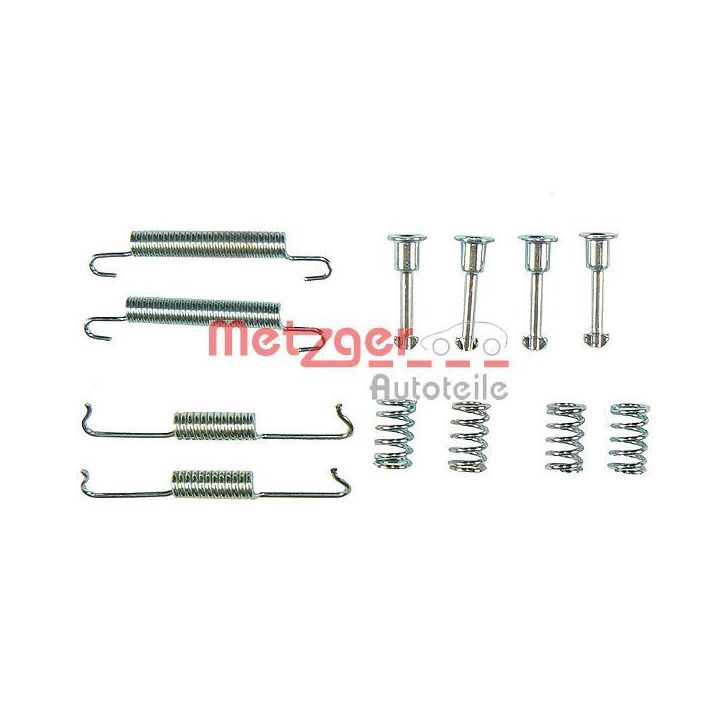 Stabdžių trinkelių komplektas, stovėjimo stabdis METZGER KR 960