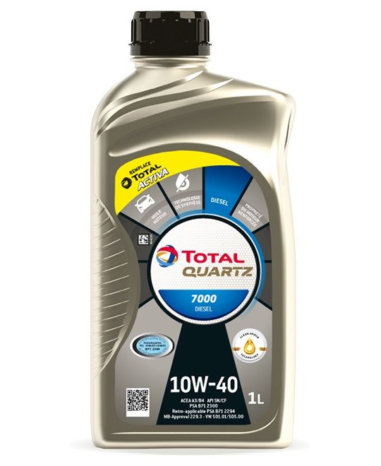 VARIKLIO ALYVA TOTAL 10W40 QUARTZ 7000 DIESEL 1L