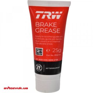 Stabdžių sistemos tepalas kreipiančiosioms TRW PFG110 25 g