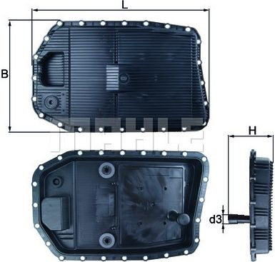 Hidraulinis filtras HX 154