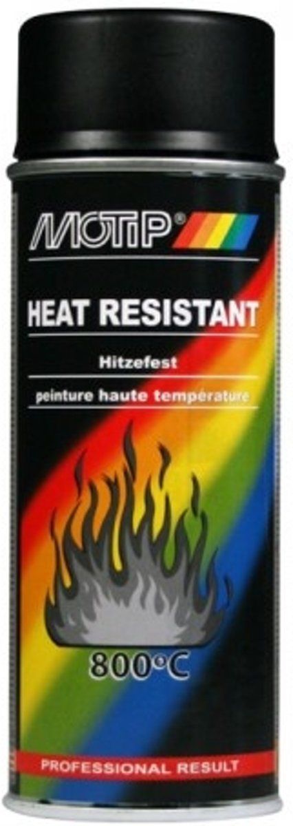 Karščiui atsparūs dažai juodi 400ml 4031