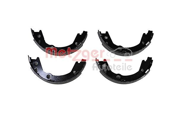 Stabdžių trinkelių komplektas, stovėjimo stabdis METZGER MG 154