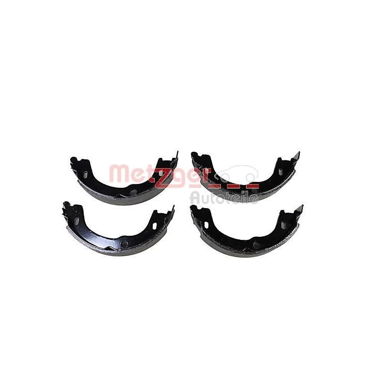 Stabdžių trinkelių komplektas, stovėjimo stabdis METZGER MG 155