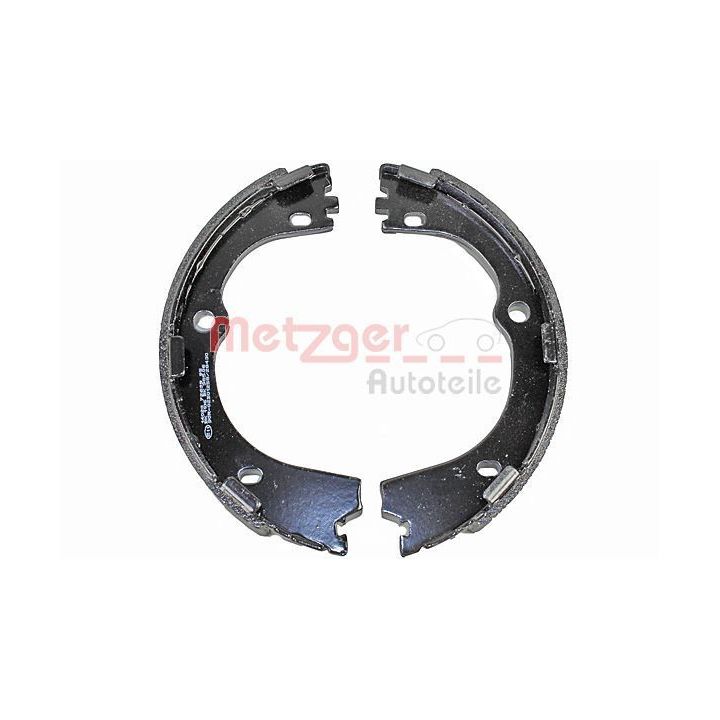 Stabdžių trinkelių komplektas, stovėjimo stabdis METZGER MG 164