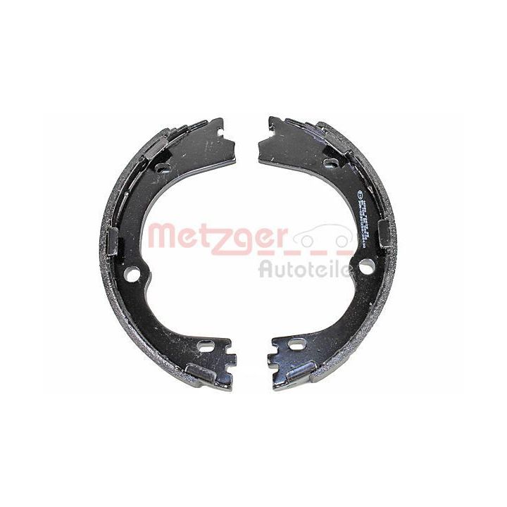 Stabdžių trinkelių komplektas, stovėjimo stabdis METZGER MG 164