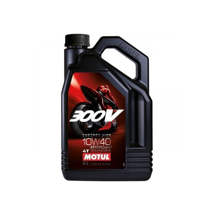 Variklio alyva MOTUL 300V 10W40 FL 4T 4L
