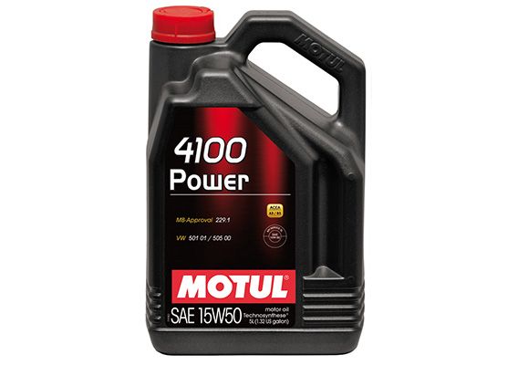 variklio alyva MOTUL 4100 POWER 15W50 5L