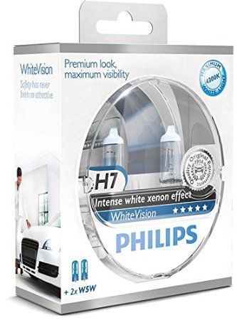 PHILIPS Lemputės H7 112972WVUSM WHITEVISION ULTRA 2 vnt.