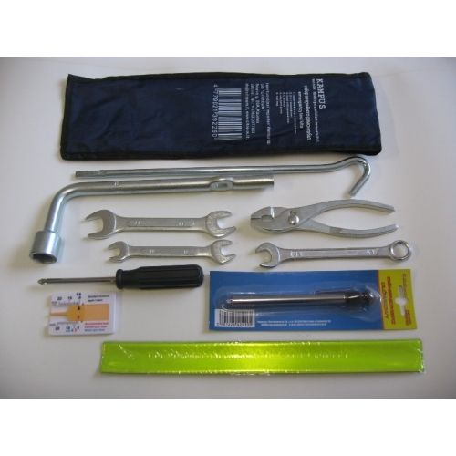 Įrankių rinkinys avariniam remontui 11vnt