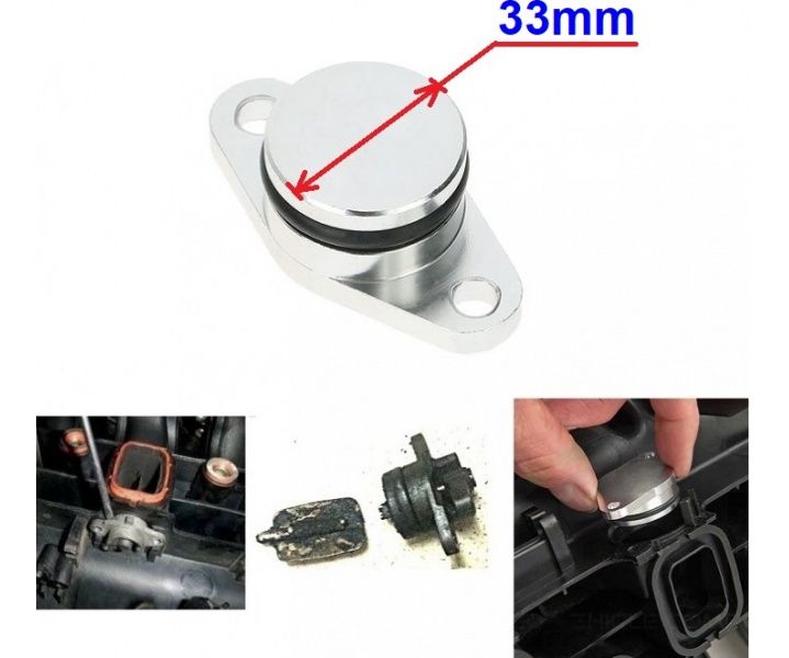 Kamštis įsiurbimo kolektoriaus aliumininis BMW 33 mm