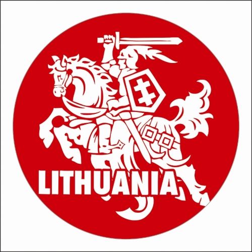 Lipdukas Vytis ø 90mm  LIPV021