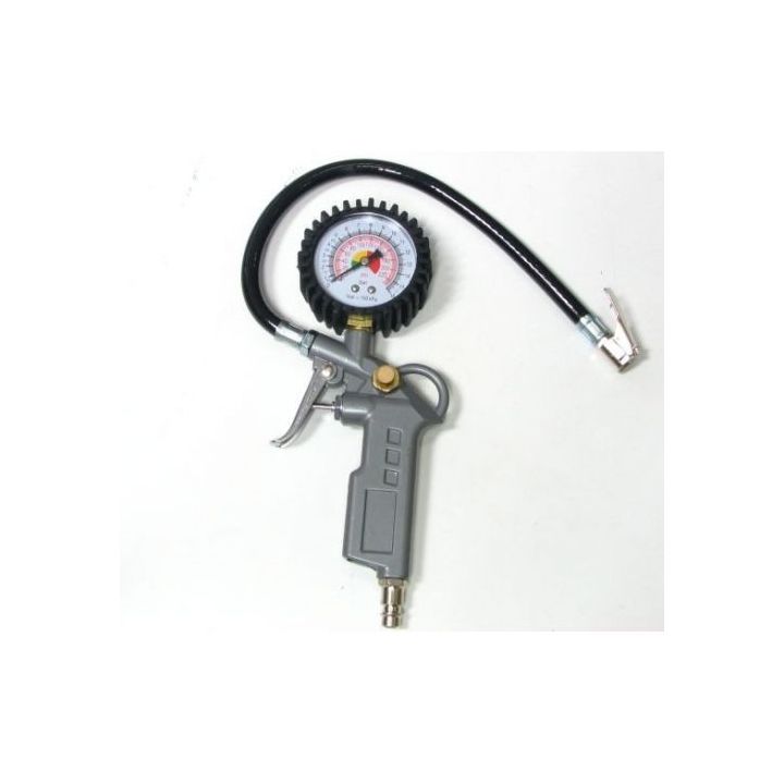 Pistoletas oro pūtimui su manometru LF41364